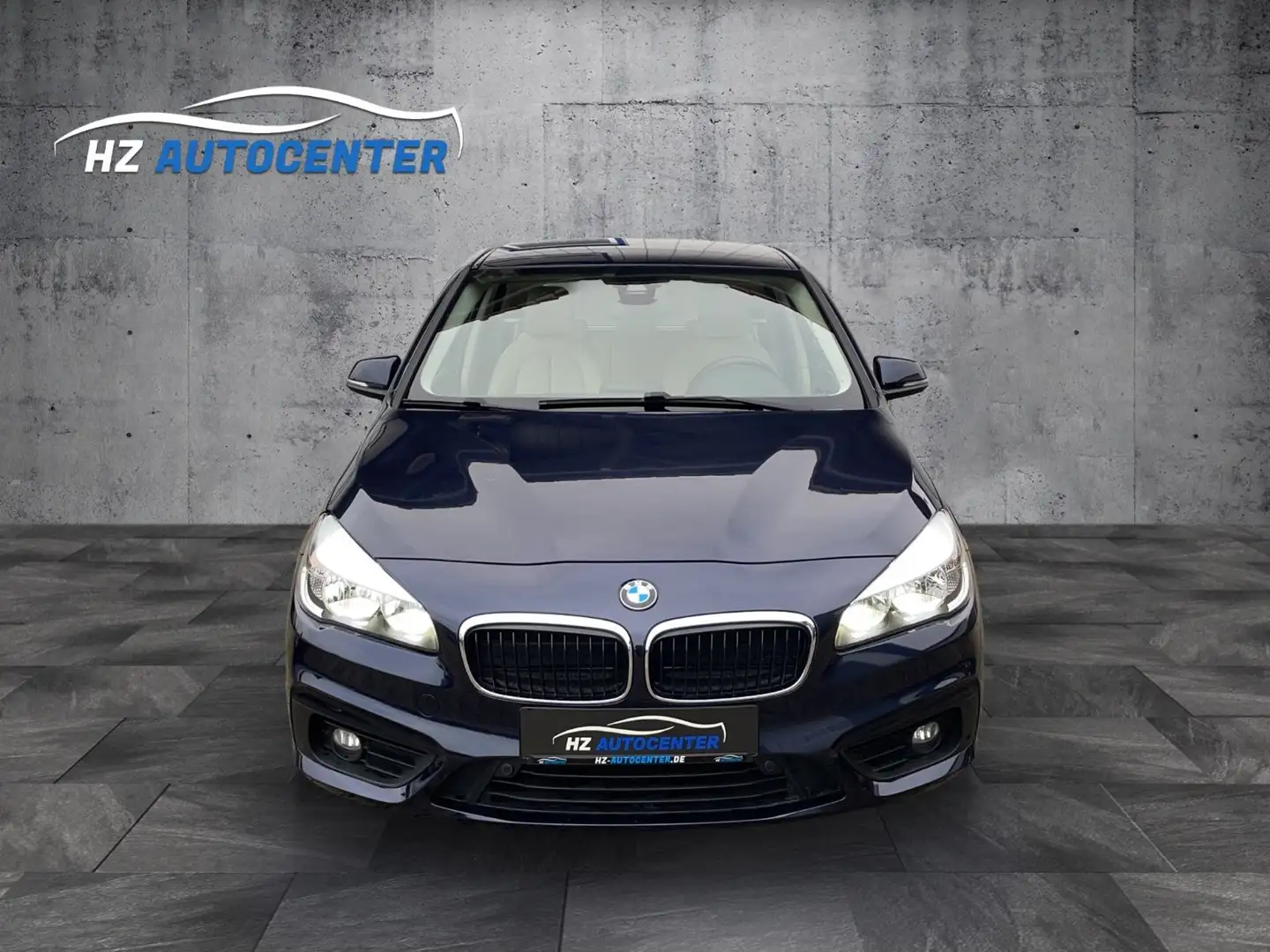 BMW 216 d Active Tourer 216 d Automatik*NAVI*LED*PDC Bleu - 2