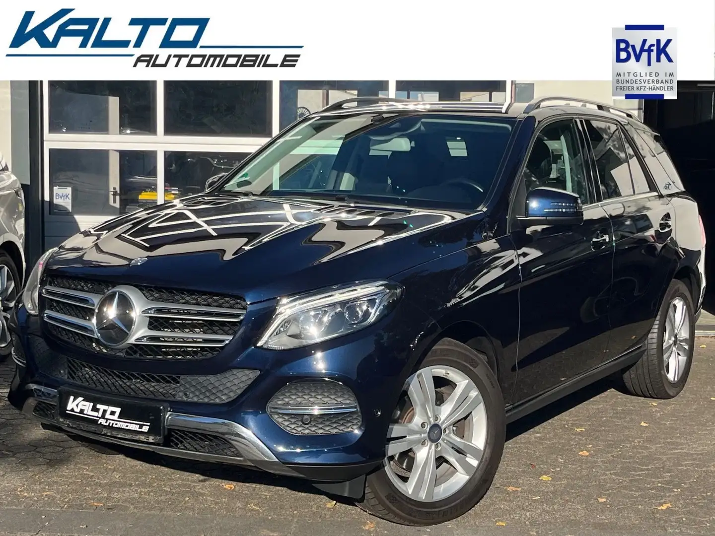 Mercedes-Benz GLE 250 d BlueTEC 4-Matic 9G Leder Navi LED 19" Azul - 1