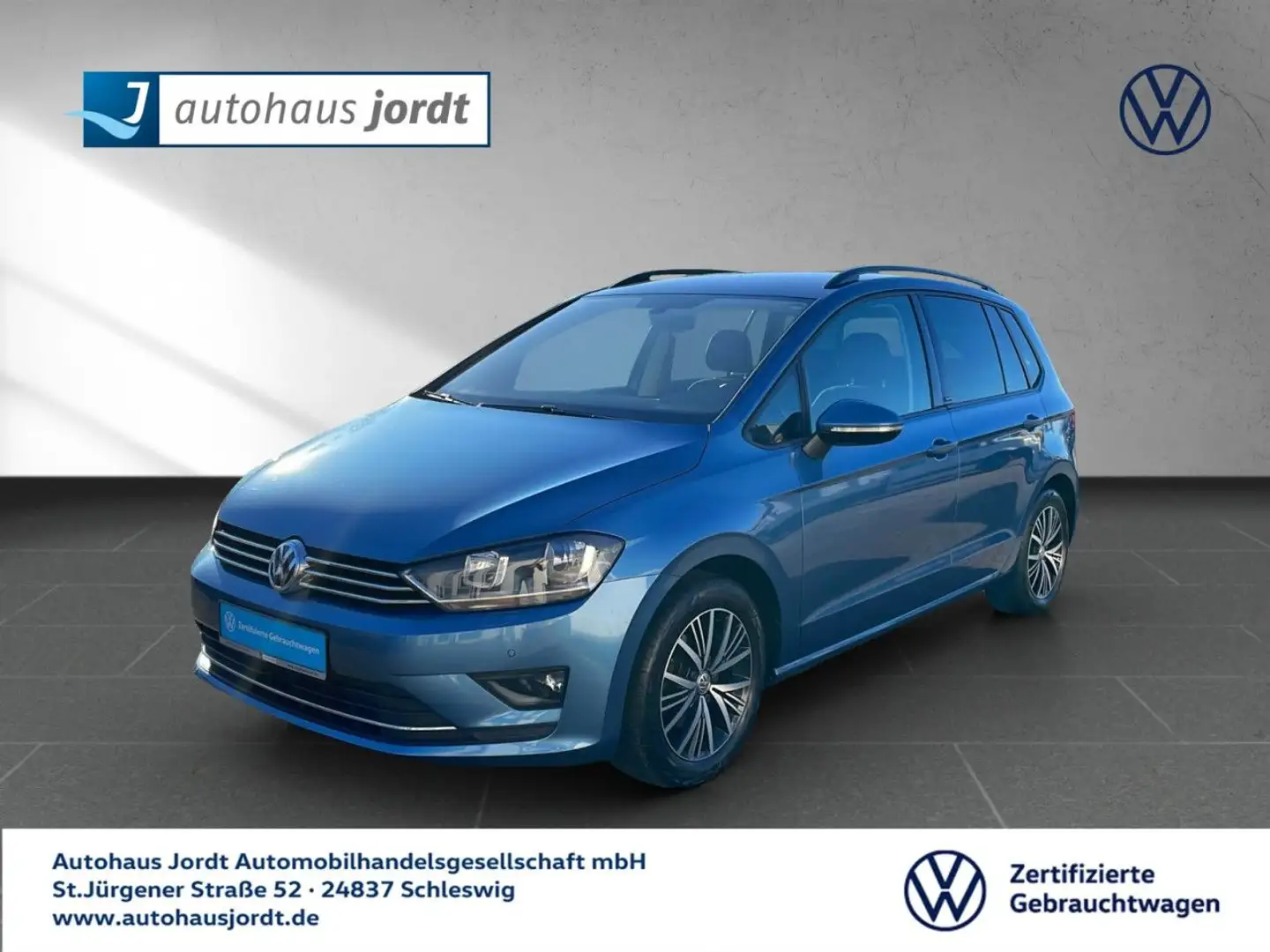Volkswagen Golf Sportsvan 2.0 TDI DPF Allstar 6-Gang AHK Navi Blau - 1