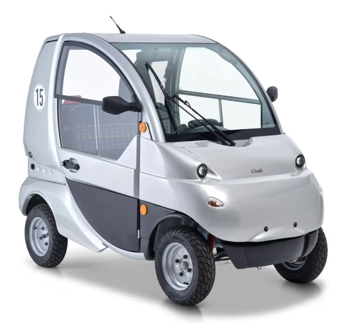 Overig Senioren-Elektro-Auto*15 km/h*ohne Führerschein* Zilver - 1