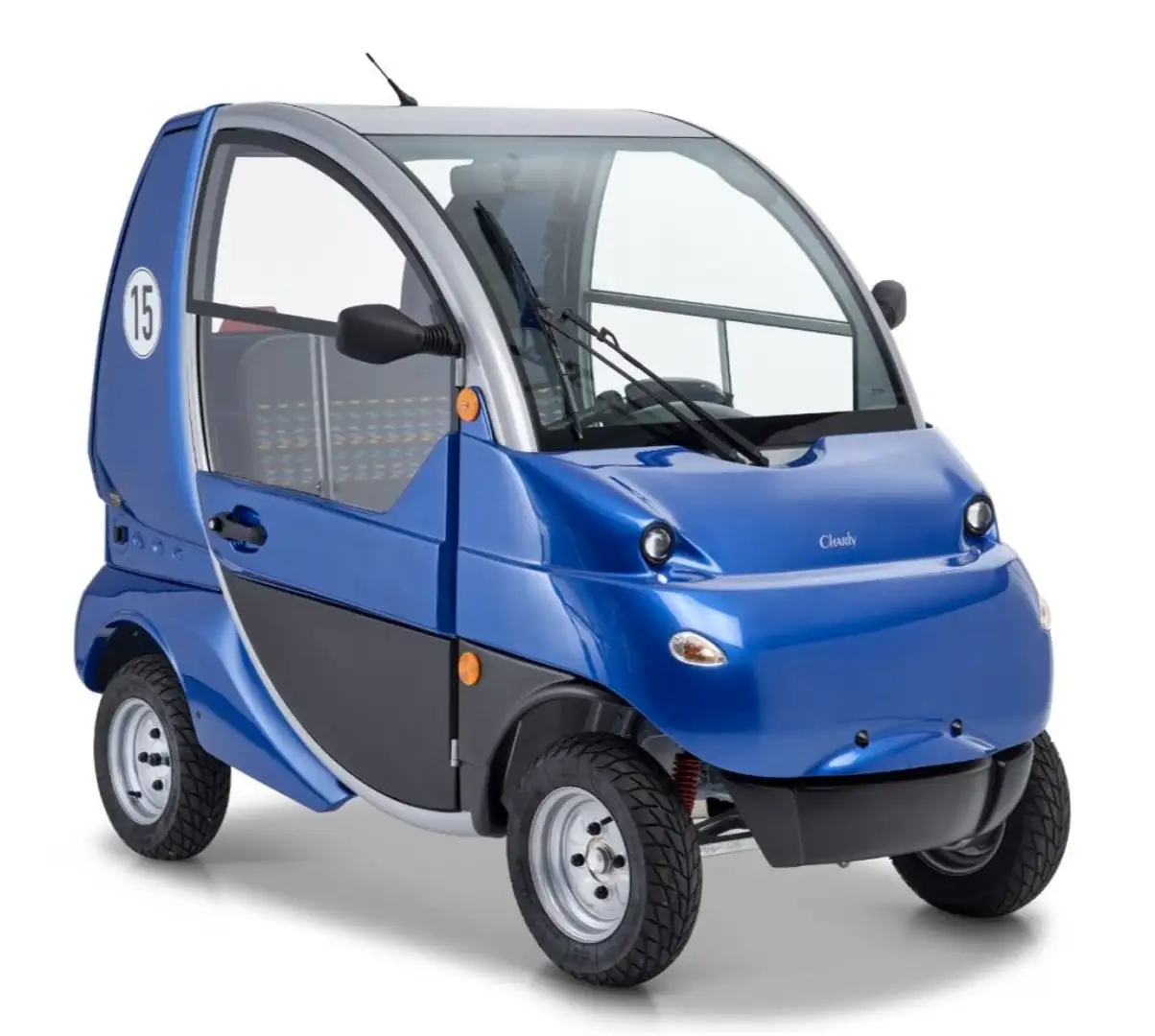 Overig Senioren-Elektro-Auto*15 km/h*ohne Führerschein* Zilver - 2