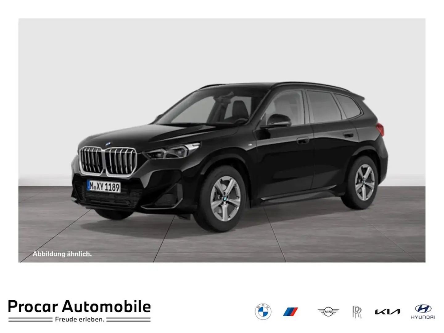 BMW X1 sDrive18d M Sport+DA+PA+AHK+LED+Pano+RFK Schwarz - 1