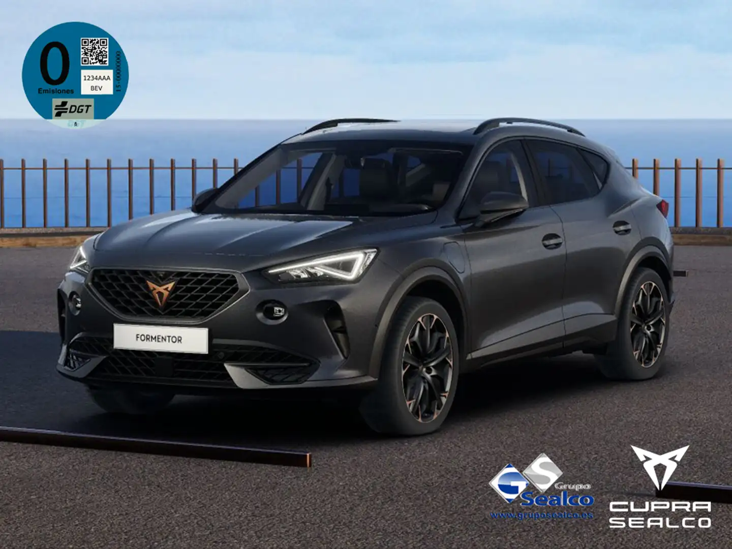 CUPRA Formentor 1.4 e-Hybrid 245 VZ DSG Gris - 1