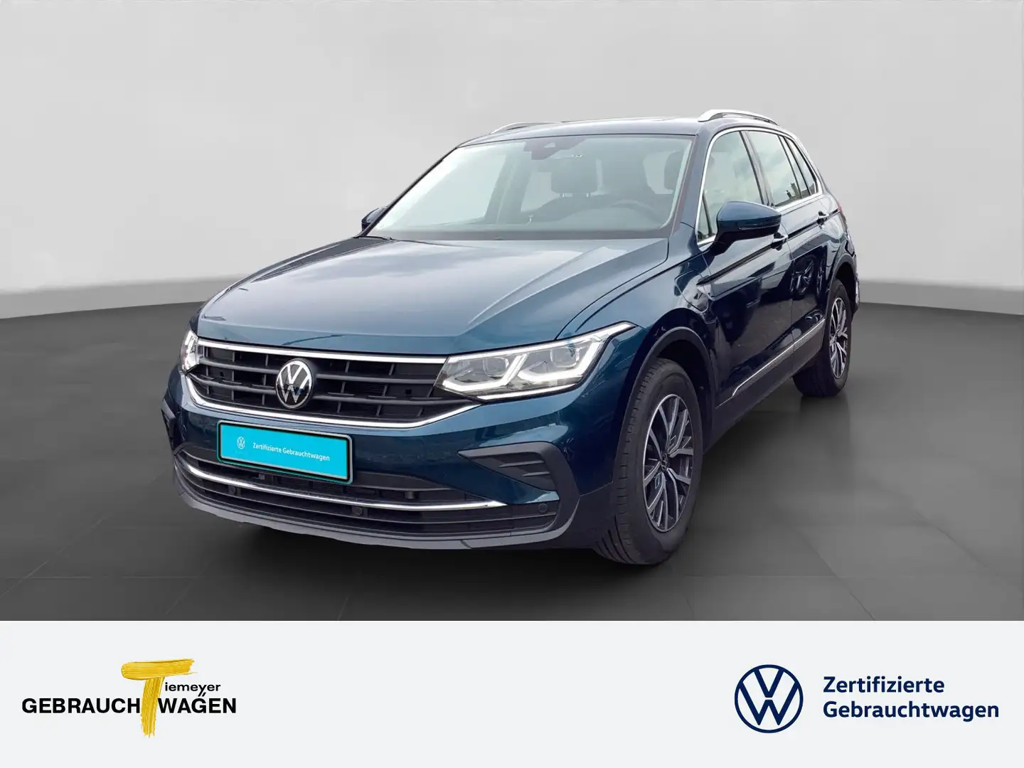 Volkswagen Tiguan 1.4 TSI eHybrid LIFE MATRIX PANO NAVI Blau - 1