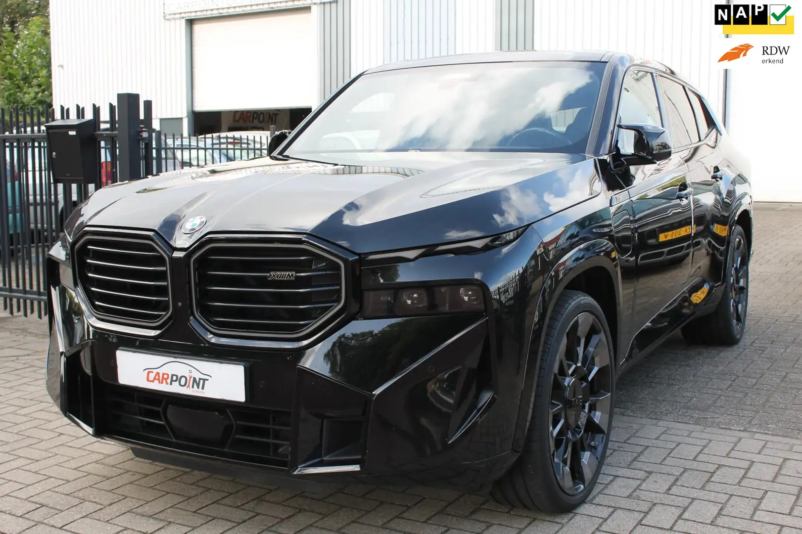 BMW XM PHEV 30 kWh 653PK 23" 4.4 V8 Nieuwstaat!! Noir - 1