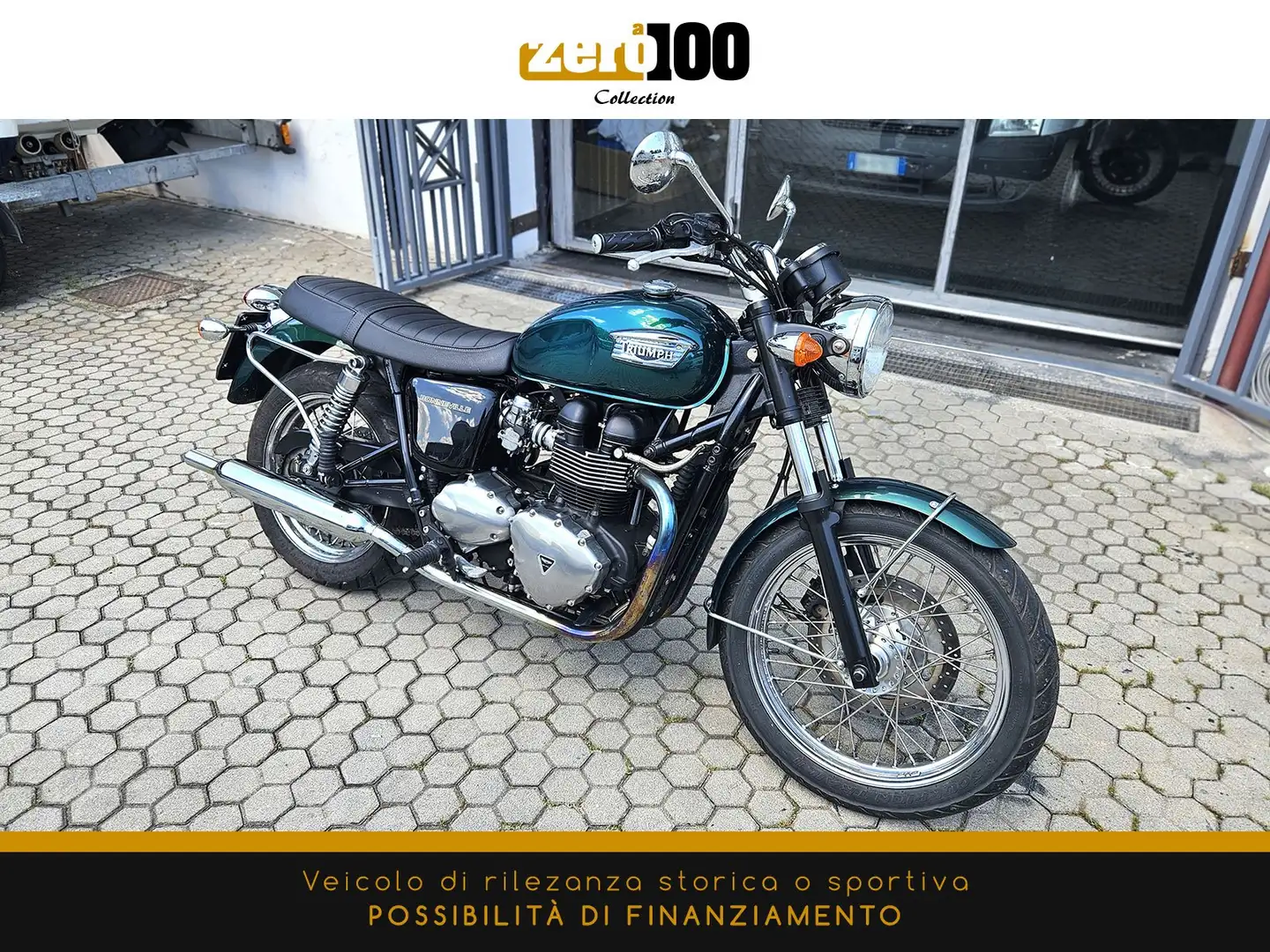 Triumph Bonneville T100 Grün - 1