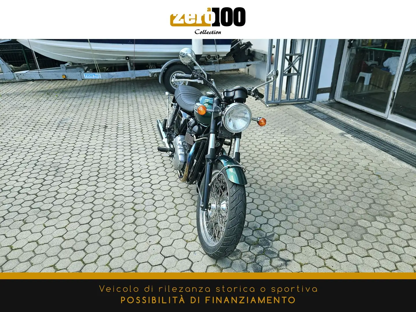 Triumph Bonneville T100 Grün - 2