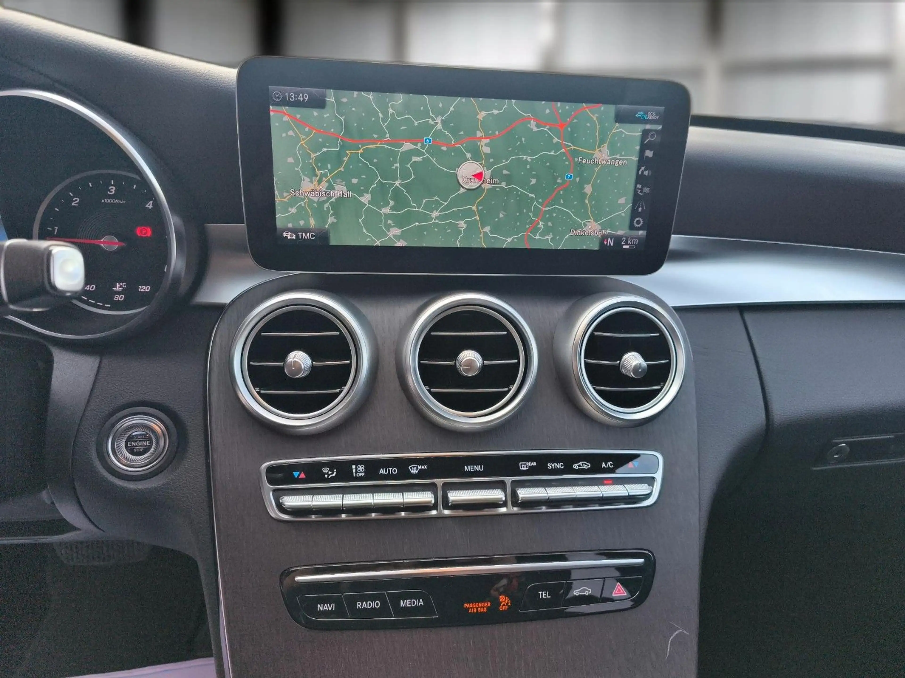 Mercedes-Benz C 200 d T AVANTG NAVI LED LEDER MWST — photo 15