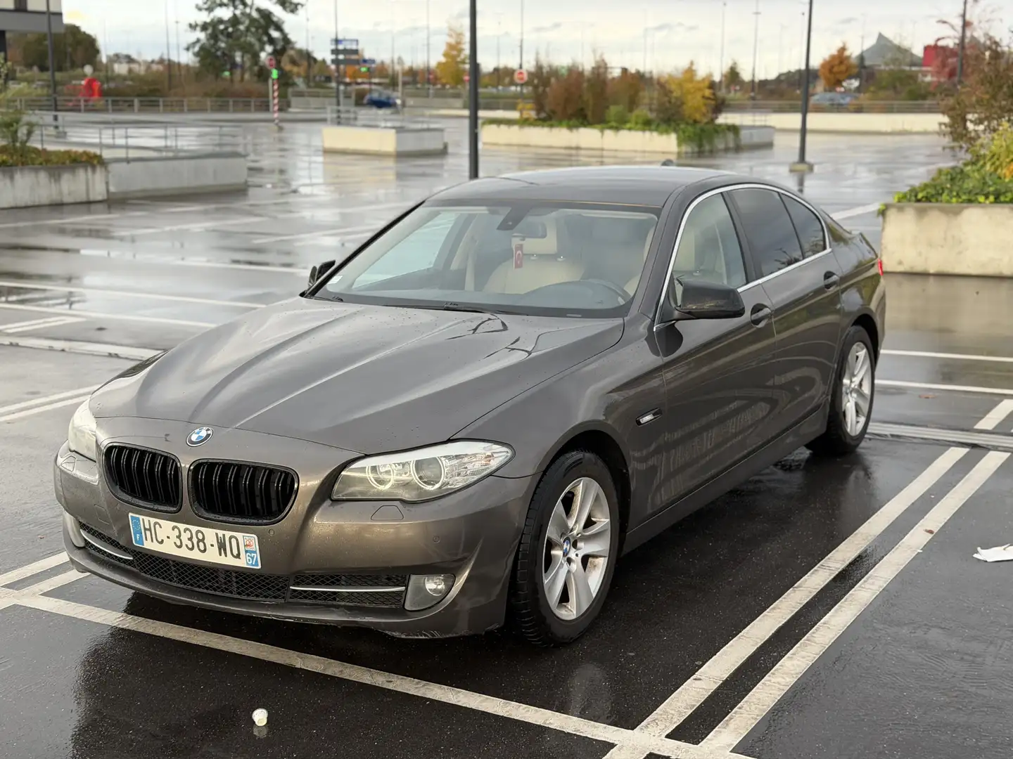 BMW 520 520d 184ch Gris - 1