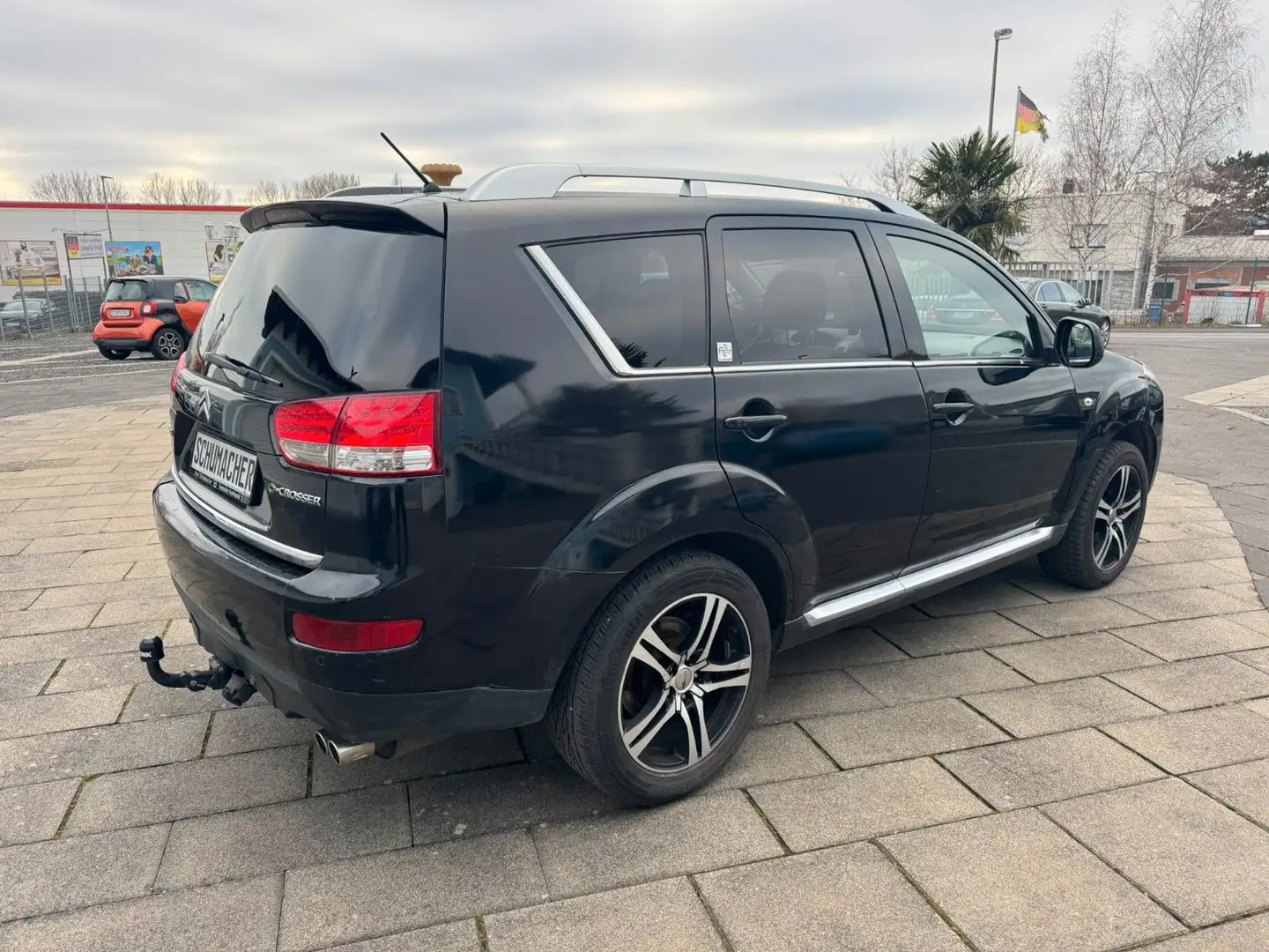 Citroen C-Crosser Exclusive 2.2HDi Autom. TÜV bis 05/26 Negro - 2