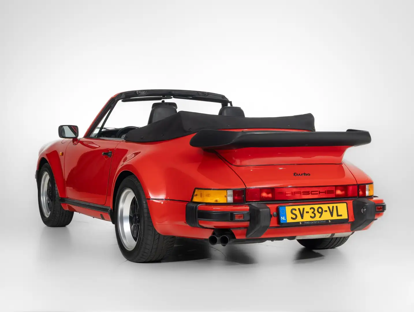 Porsche 930 930 Turbo 3.3 Cabriolet Rouge - 2
