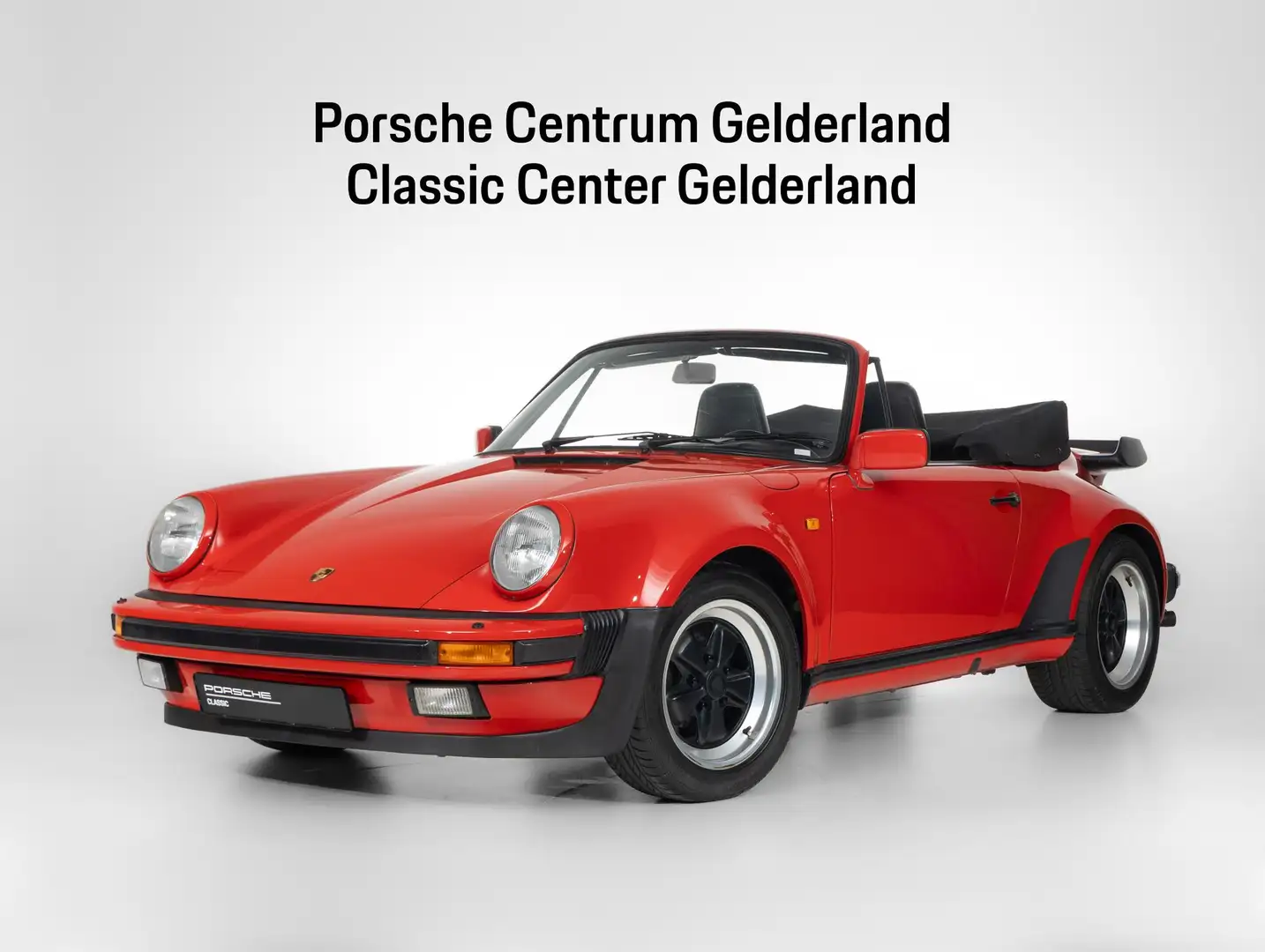 Porsche 930 930 Turbo 3.3 Cabriolet Rouge - 1