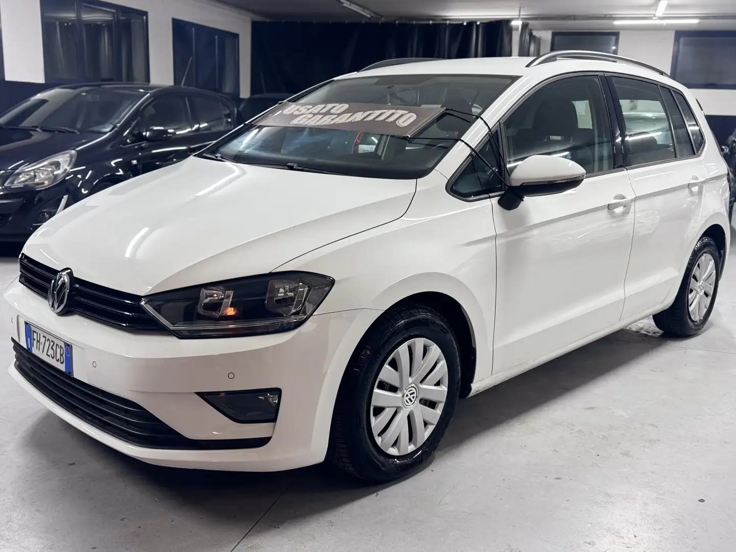 Volkswagen Golf Sportsvan 1.2 TSI 85cv - Neopatentati Wit - 1