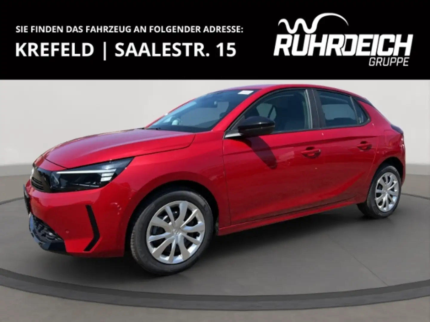 Opel Corsa F Edition 1.2 Turbo EU6 LED Apple CarPlay Android Rot - 1