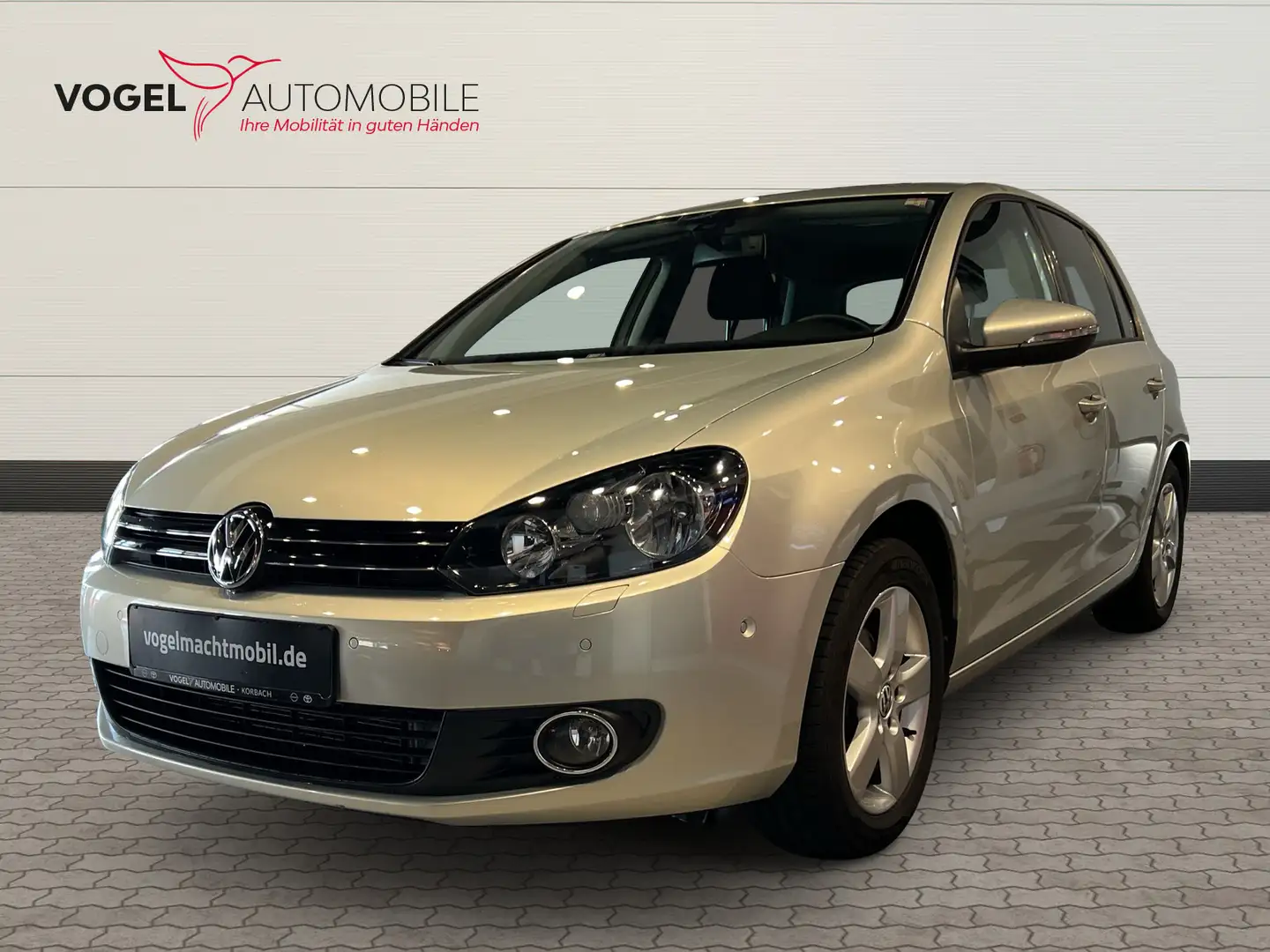 Volkswagen Golf VI 1.2 TSI Team +PDC+SHZ+Nur Gewerbe Silber - 1