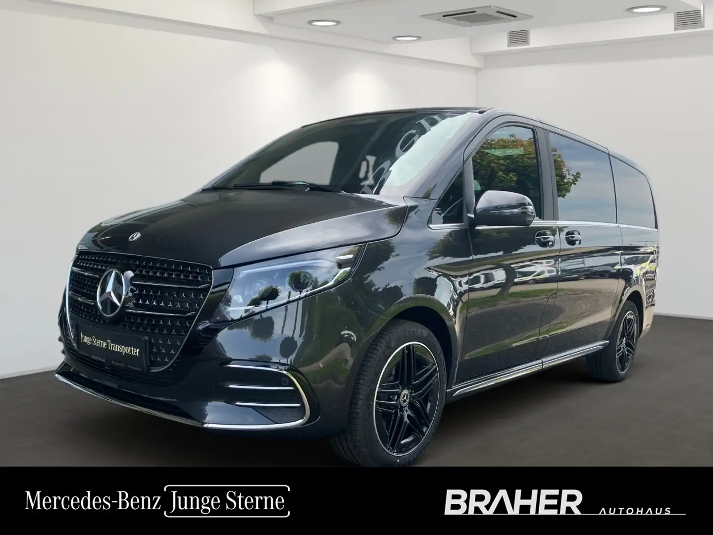 Mercedes-Benz V 300 d 4MATIC AVANTGARDE Lang AMG Pano Navi Grigio - 1