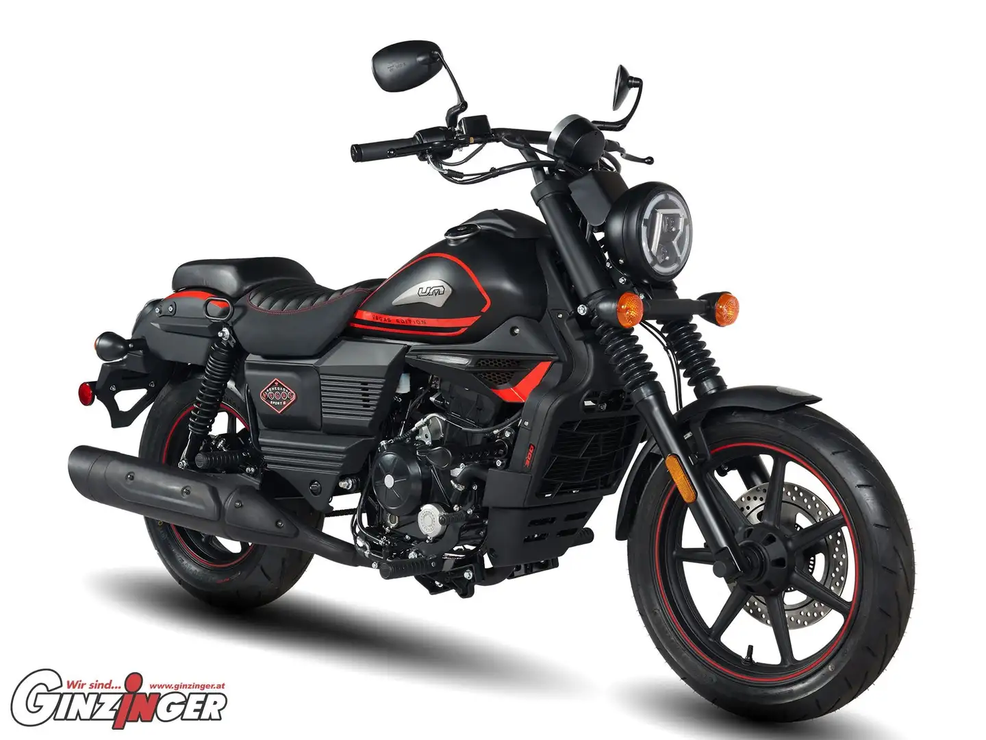 Sonstige Marken 300ccm Chopper Schwarz - 1