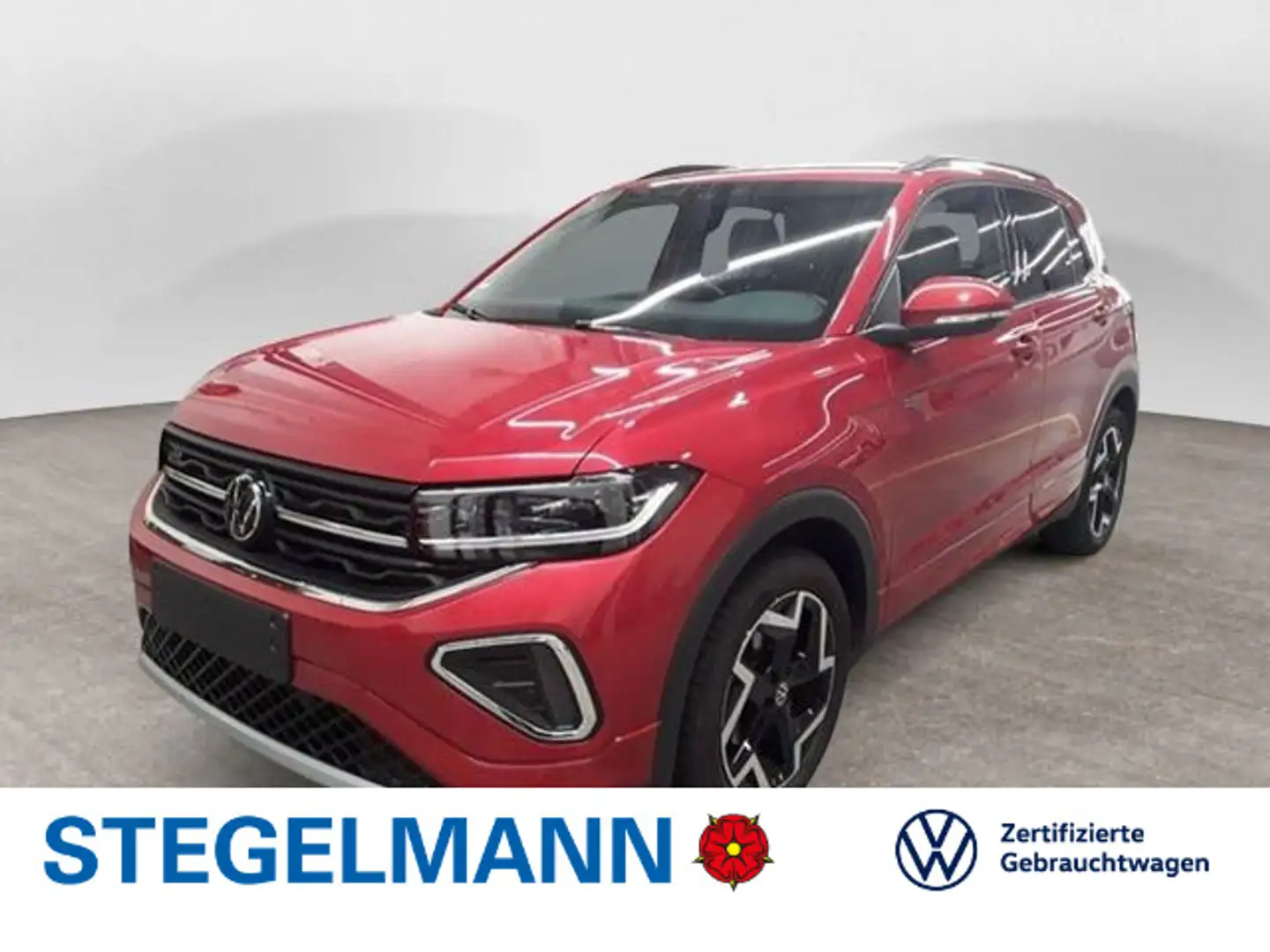 Volkswagen T-Cross 1.0 TSI R-Line *AHK*Navi*Kamera*+3J. Gar Rot - 1