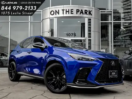 Blue 2024 Lexus NX 350 F SPORT 2 AWD SUV / Crossover 8-Speed Automatic