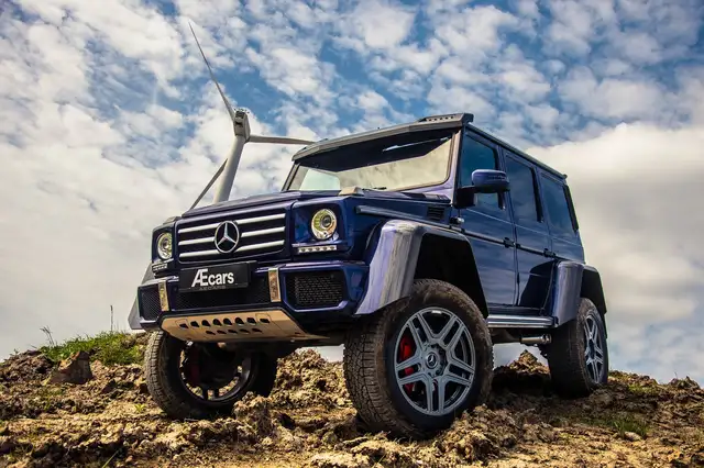 Mercedes-Benz G 500 4X4² *** DESIGNO MYSTICBLUE / HARMAN KARDON ***