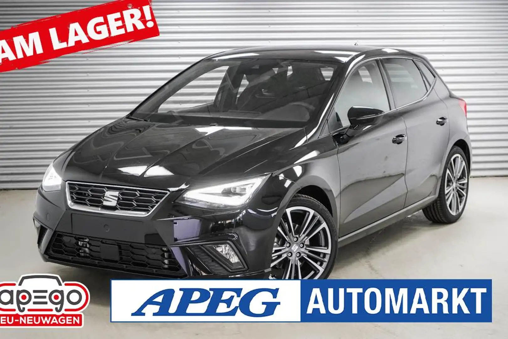 SEAT Ibiza 1,0 TSI DSG FR Noir - 1
