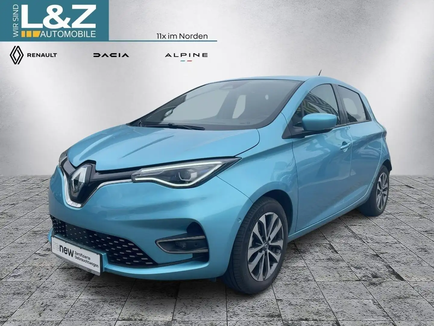 Renault ZOE INTENS R135 Batteriekauf Blau - 1
