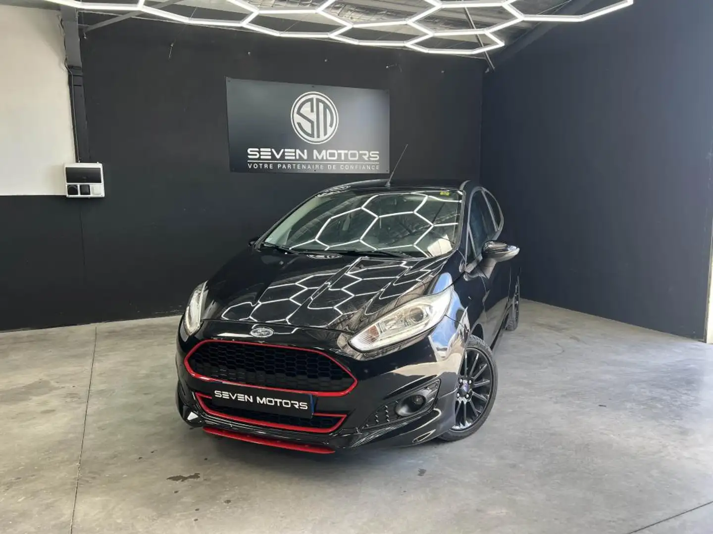 Ford Fiesta 1.0 EcoBoost - 140 CH  Garantie 12 Mois Negro - 1