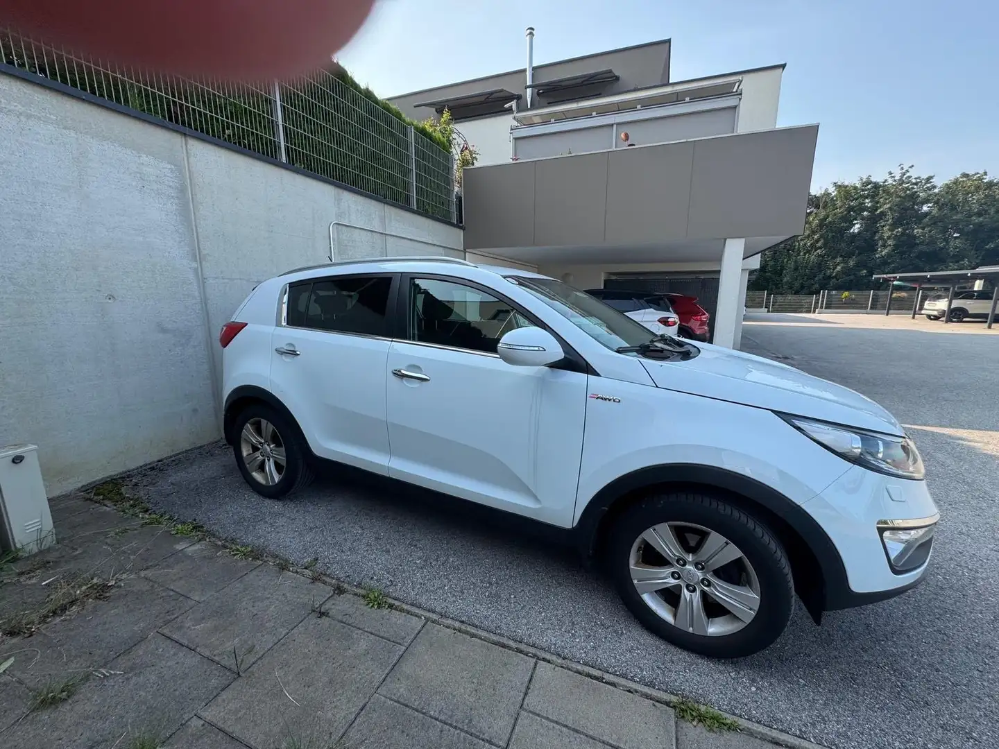Kia Sportage Sportage Active 2,0 CRDi 4WD DPF Active Weiß - 1