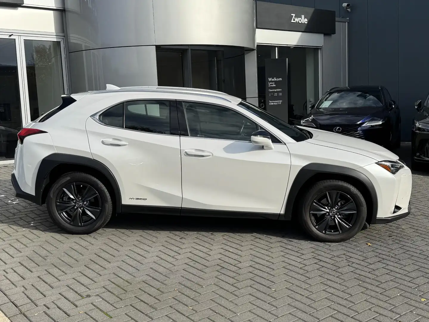 Lexus UX 250h Luxury Line LEDER STOELVERW CAMERA NAVI KEYLESS DO Blanc - 2