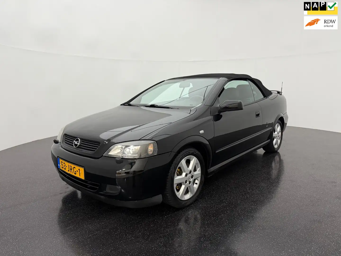 Opel Astra Cabriolet 2.2-16V Leder Noir - 1
