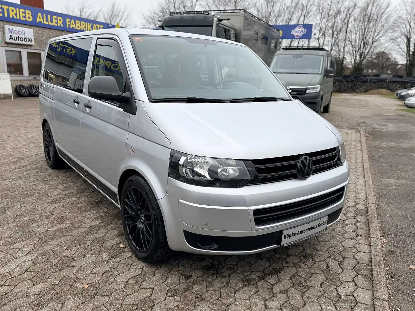 Volkswagen T5 Multivan Multivan T5 2.0 TDI/PDC/AHK/3 Zonen Climatronic Silber - 2