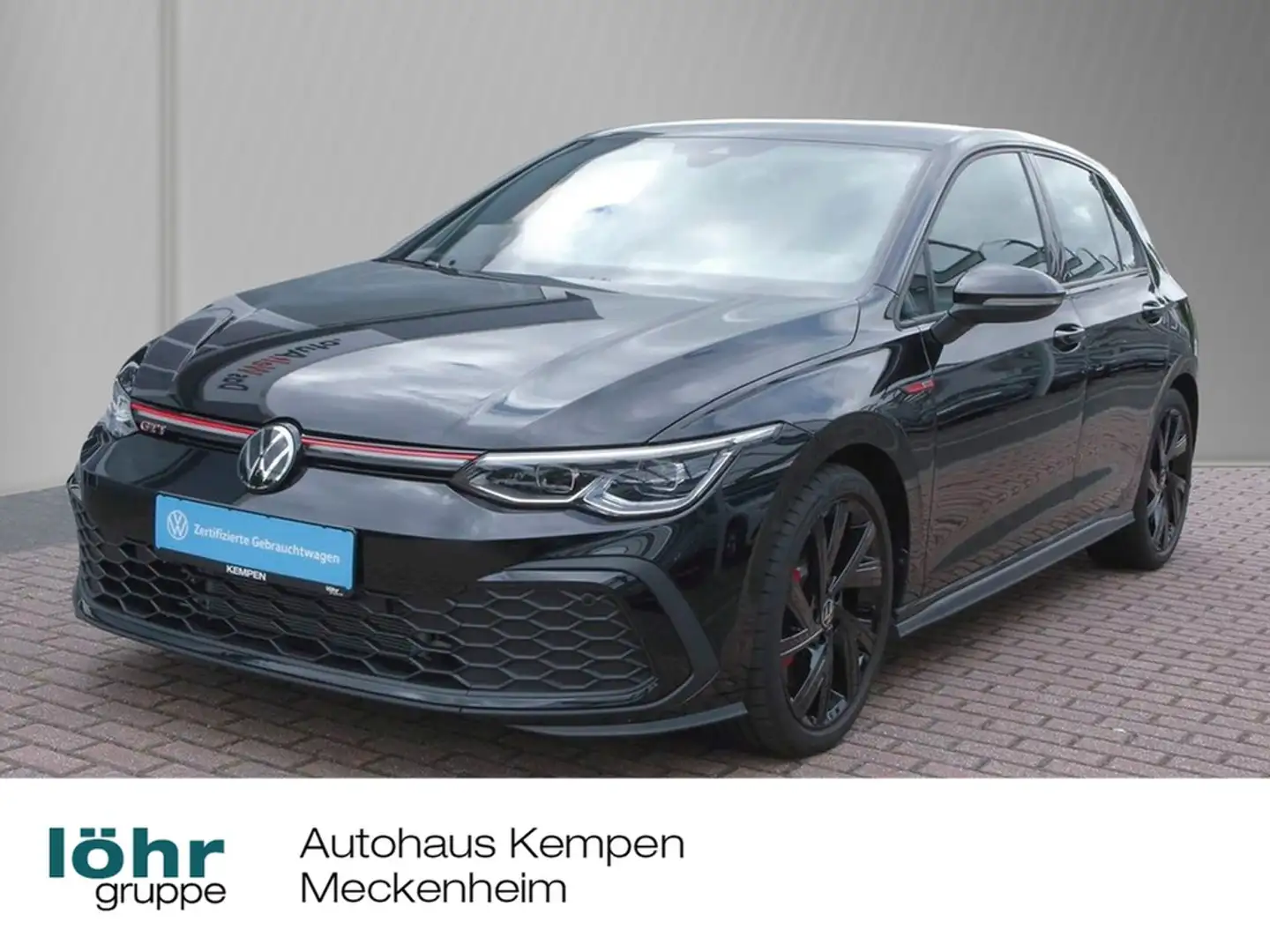 Volkswagen Golf VIII GTI 2.0 TSI DSG 18"Navi+VC ACC LED PDC Sit... Schwarz - 1