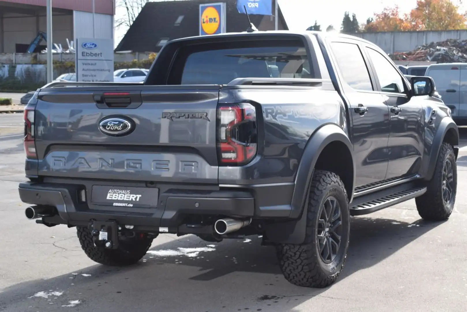 Ford Ranger Raptor  3,0 L, Laderaumrollo, 360°, AHK Grijs - 2