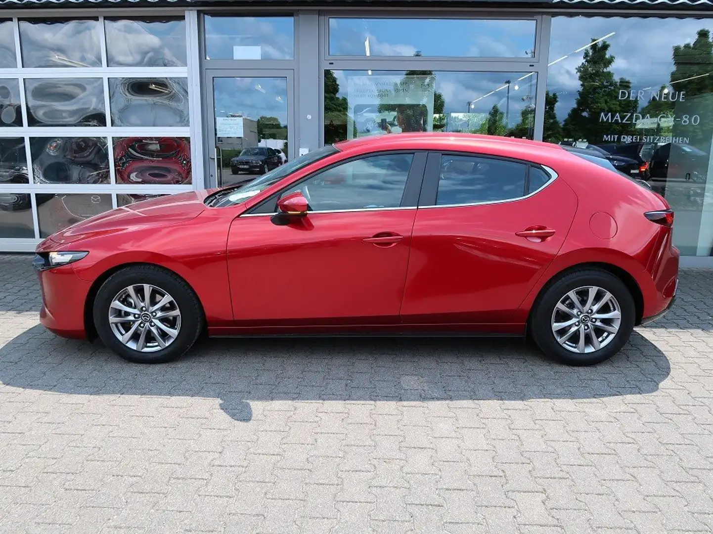 Mazda 3 Selection*LED Scheinwerfer*Navi/Bluetooth*1. Hand* Rot - 2