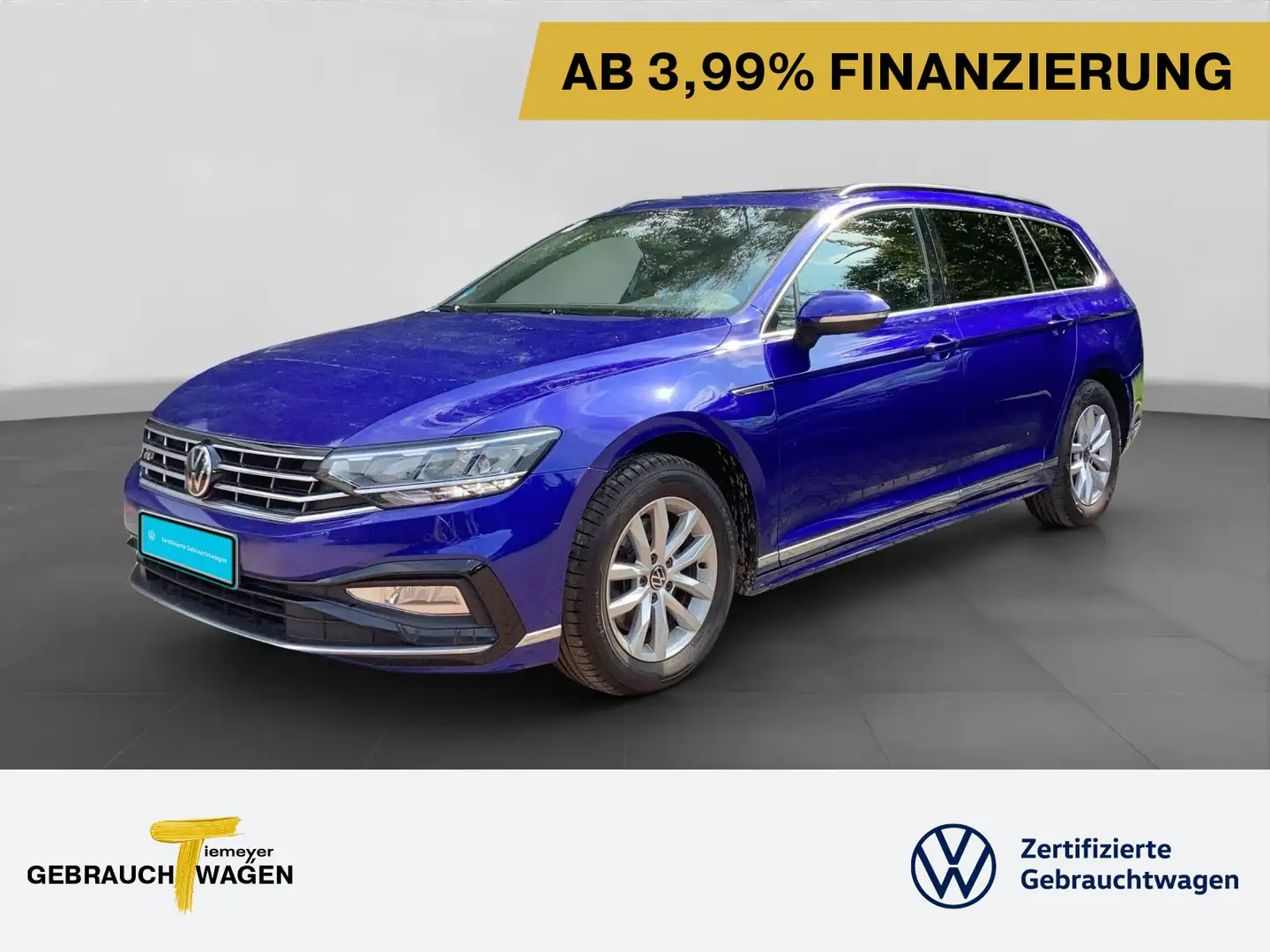 Volkswagen Passat Variant 2.0 TDI DSG R-LINE PANO NAVI AHK Blau - 1