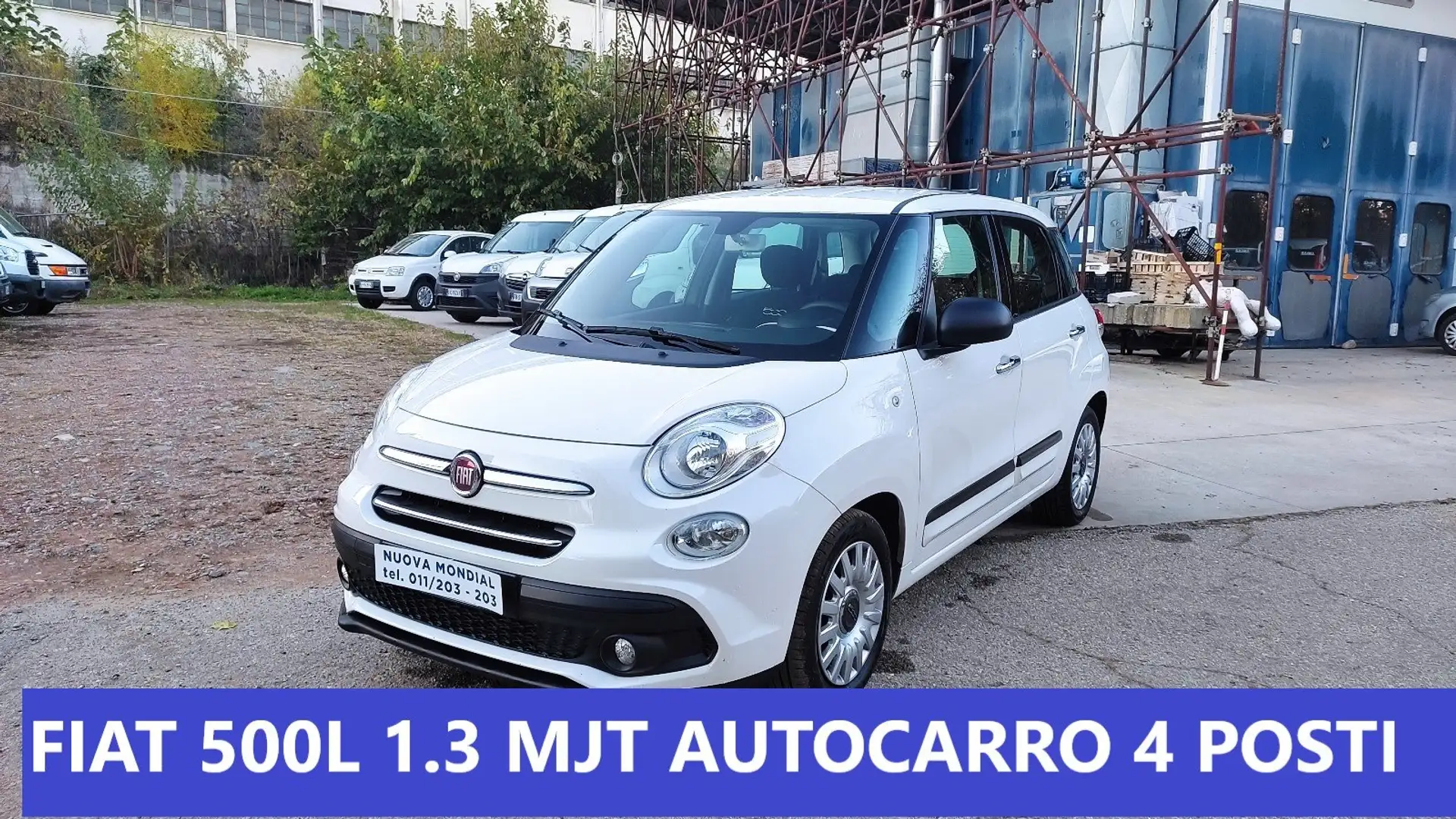 Fiat 500L 1.3 mjt Business 95cv Blanc - 1