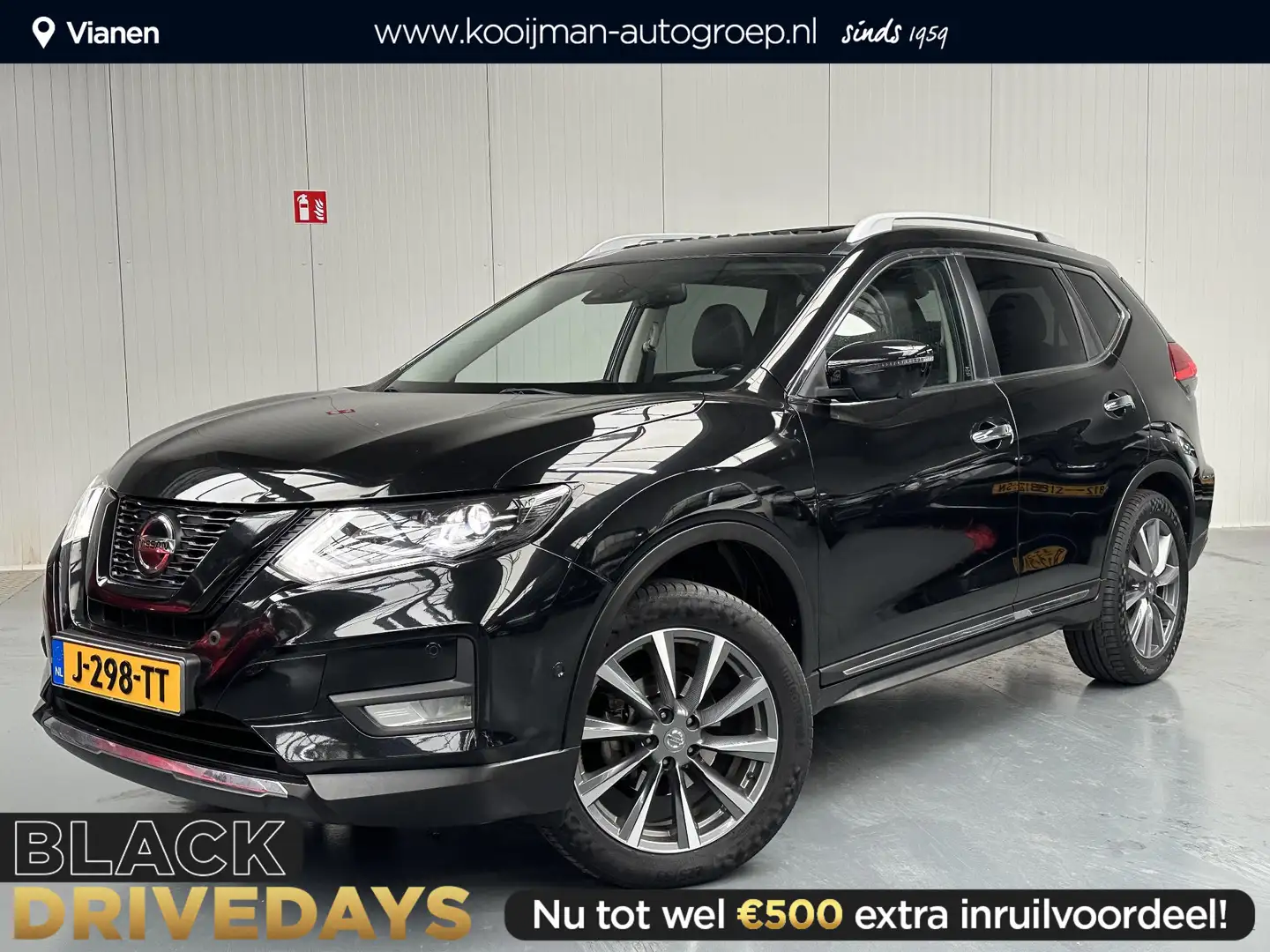 Nissan X-Trail 1.3 DIG-T Business Edition NL Auto, Full Option, i Negro - 1