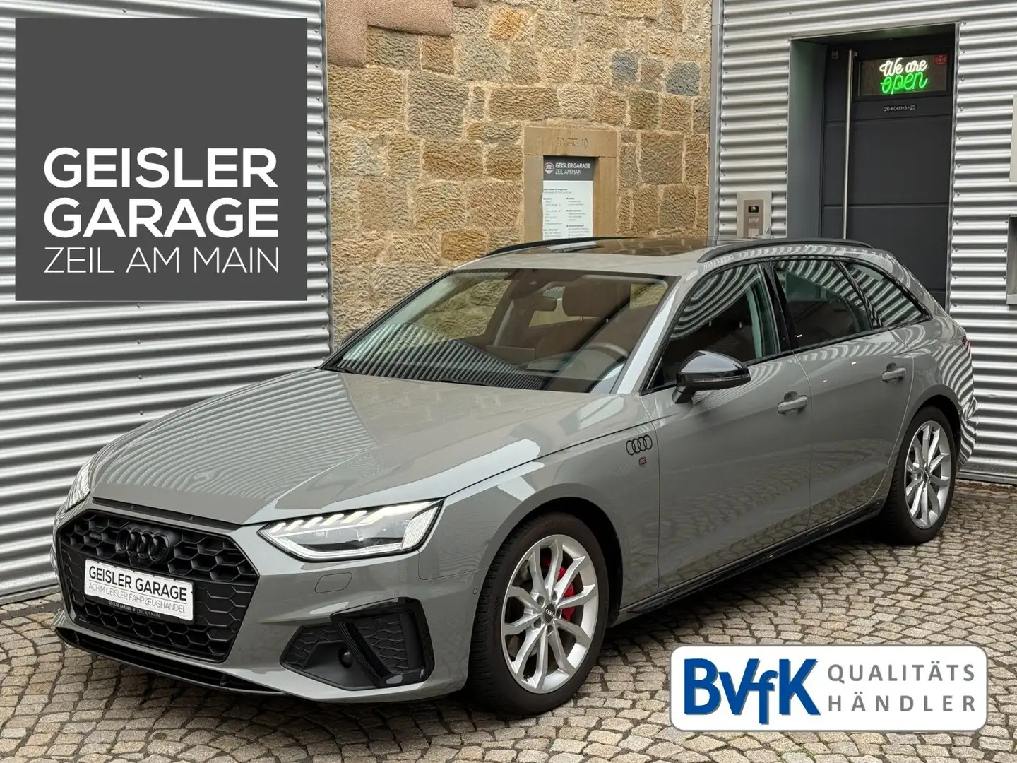 Audi A4 Avant 40 TDI quattro edition one Pano HeadUp Gris - 1