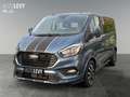 Ford Tourneo Custom Kombi 2.0 TDCI ACC*el.Sitze* Bleu - thumbnail 2