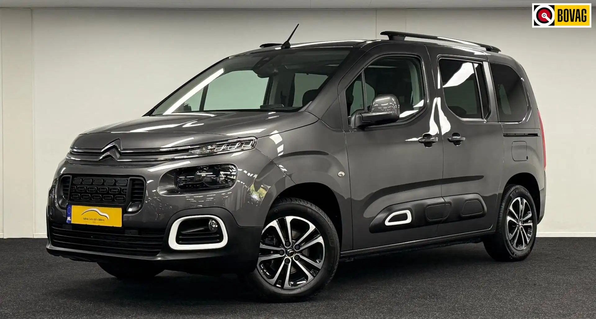 Citroen Berlingo 1.2 PureTech Shine*DealerOh*Trekhaak*Panodak*Camer Gris - 1