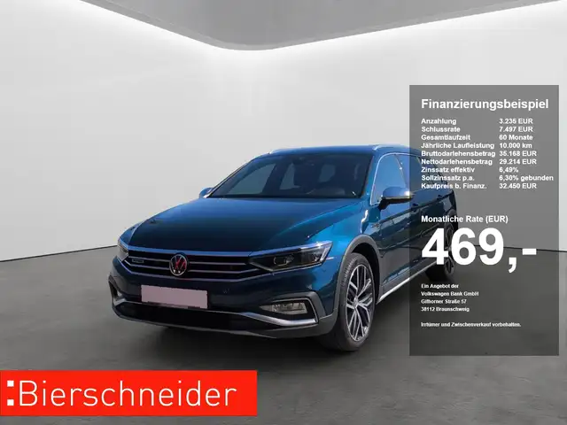Volkswagen Passat Alltrack 2.0 TDI DSG 4Mo. IQ.LIGHT NAVI PRO LEDER STANDHZG