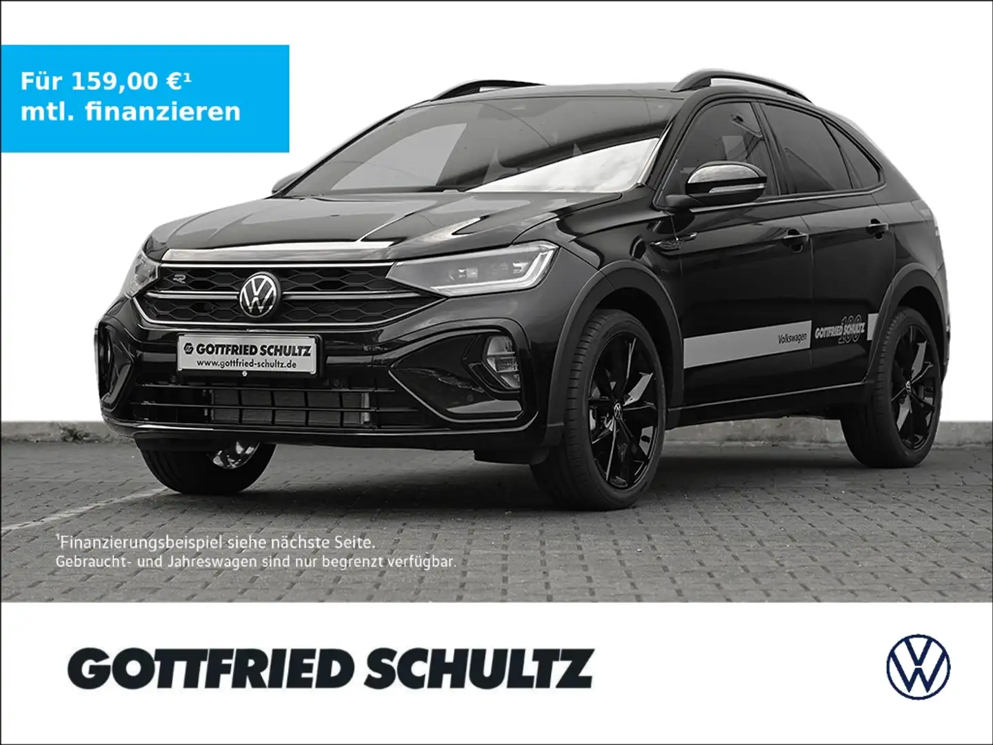 Volkswagen Taigo 1.0 TSI R-Line LED KAMERA SHZ PDC LM Schwarz - 1
