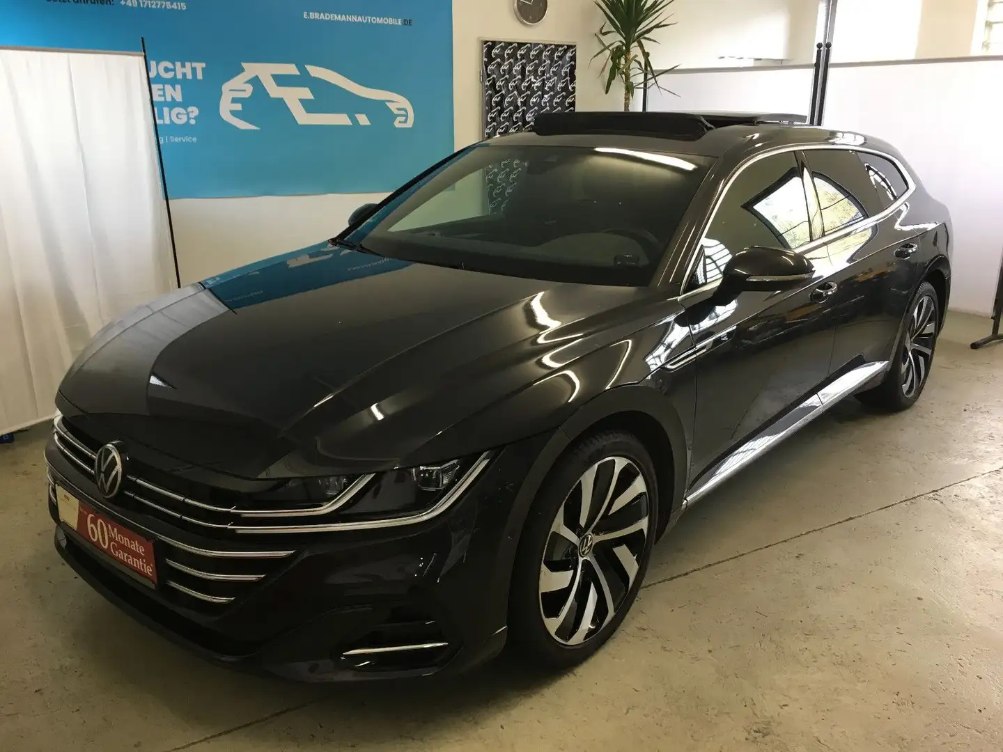 Volkswagen Arteon Shooting Brake R-Line eHybrid Gris - 1