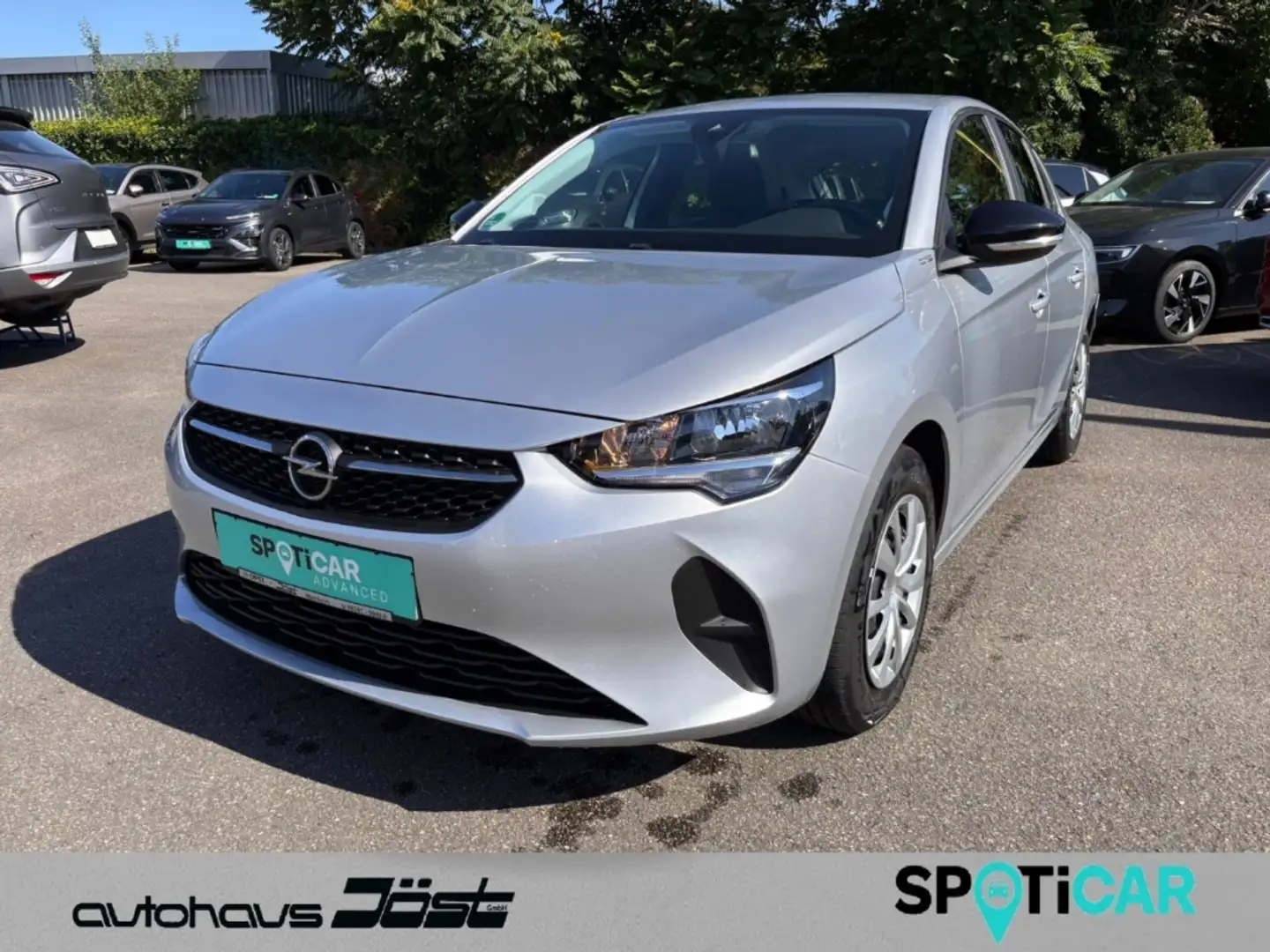 Opel Corsa F Edition 1.2 Zilver - 1