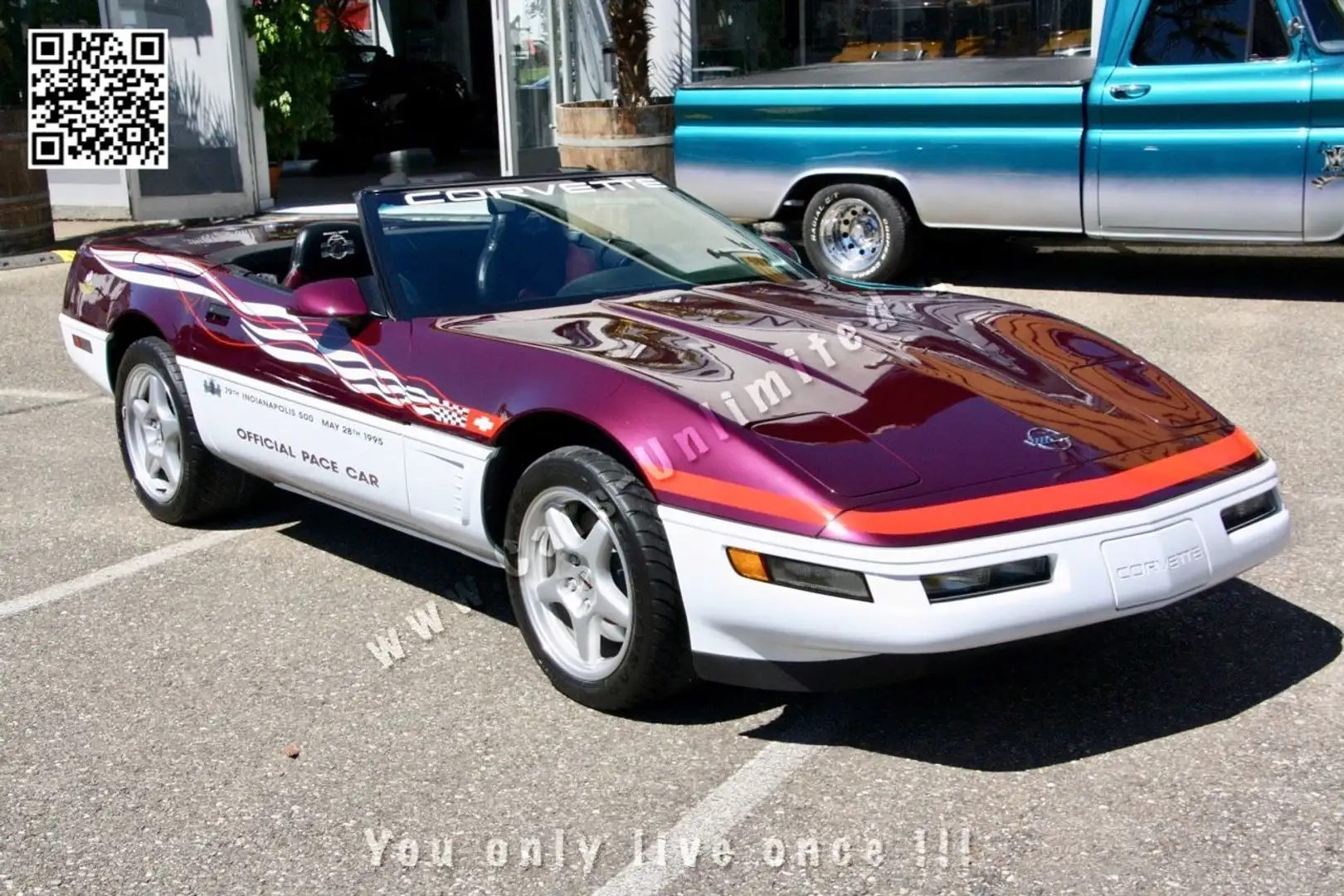 Corvette C4 Official Indi 500 Pace Car Replica    1 von 527 Weiß - 2