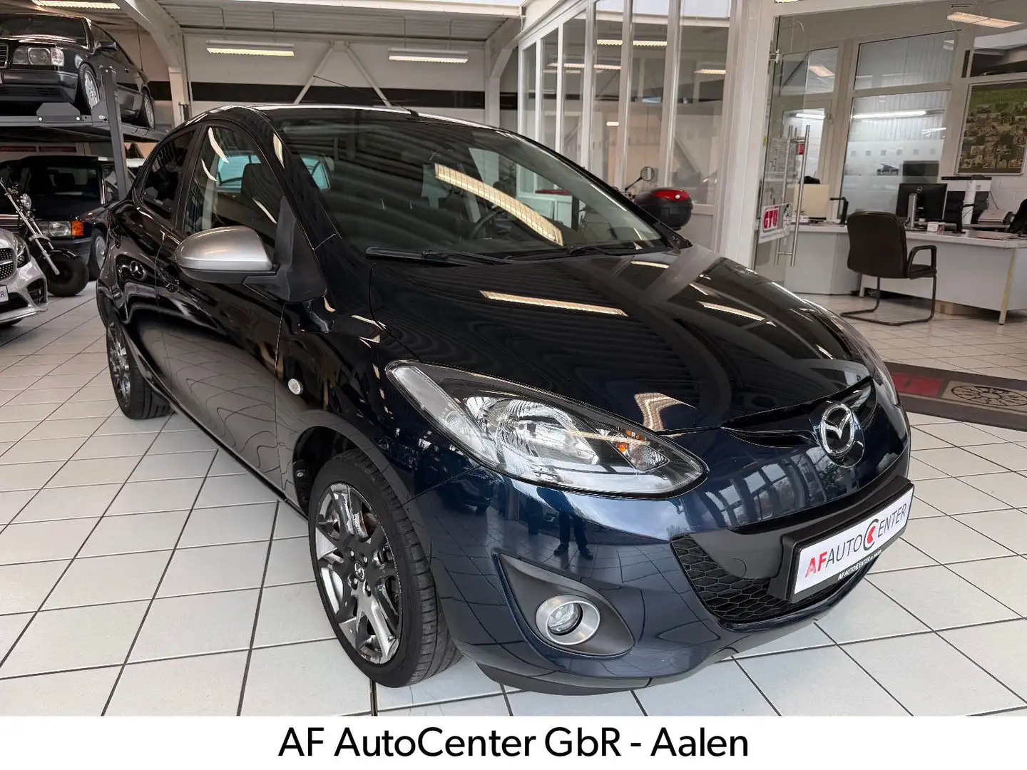 Mazda 2 1.3 Sendo*1.Hand*Klima.*Sitzh.*HU/AU Neu Albastru - 1