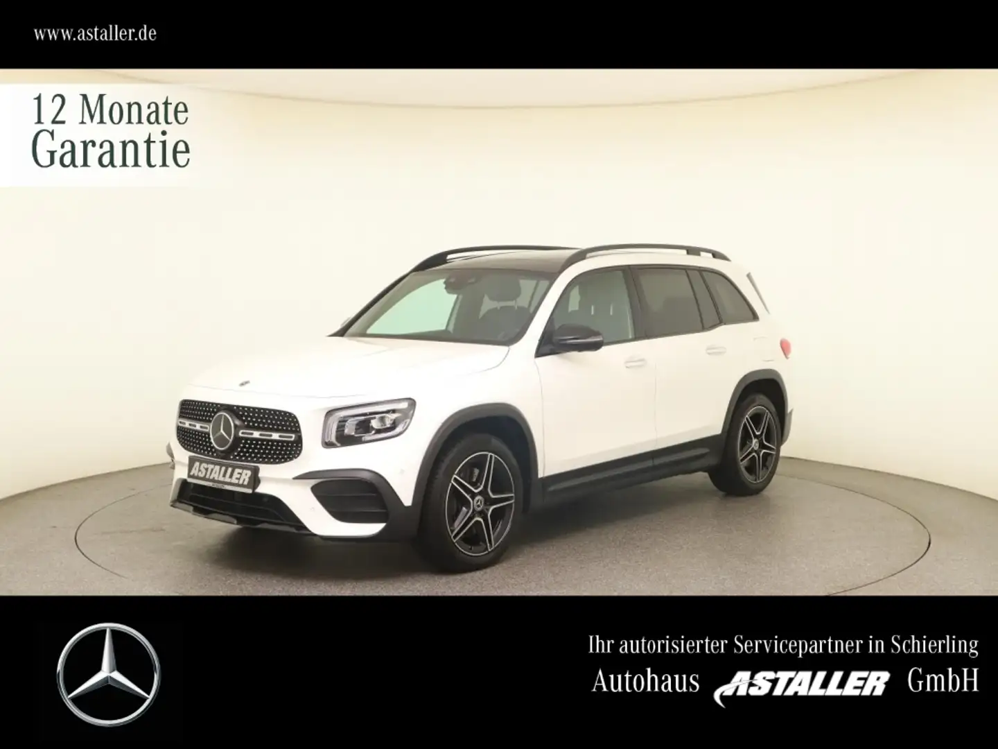 Mercedes-Benz GLB 250 4M AMG Line Distr+Pano+360°+Memory+Burm Blanc - 1