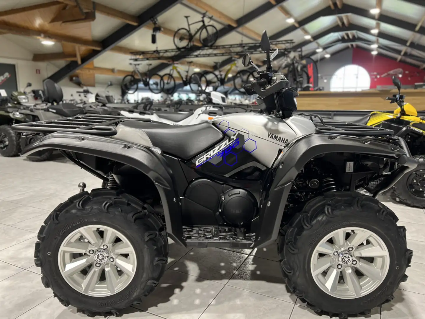 Yamaha Grizzly 700 EPS  25 th anniversary Grijs - 1