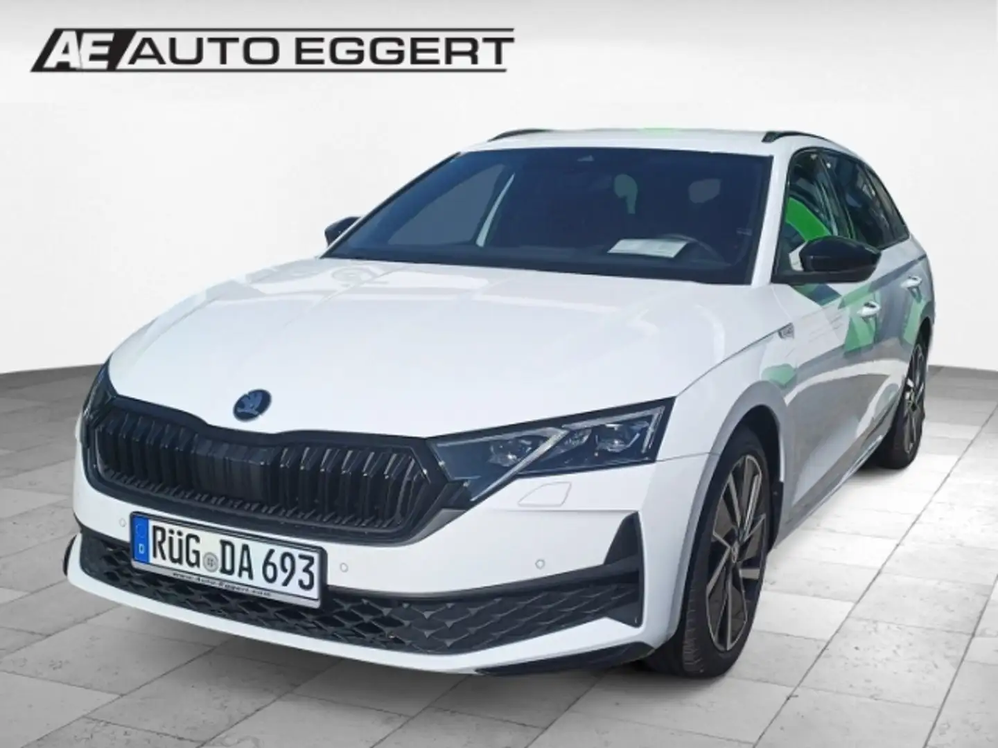 Skoda Octavia Combi Sportline 1,5 TS I 110 kW 7-Gang. Navi Digit Weiß - 1