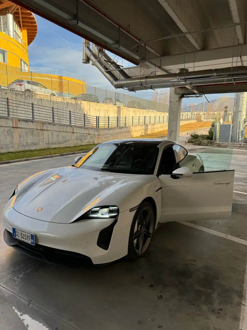 Porsche Taycan 4S Bianco - 1